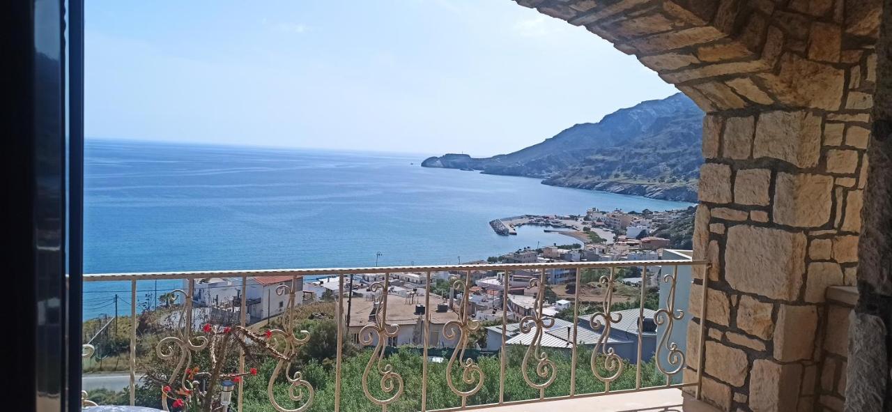 Elouthia Residence With Sea View And Hot Tub Tsoutsouros  Ngoại thất bức ảnh