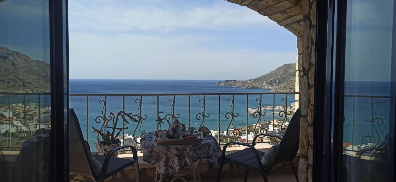Elouthia Residence With Sea View And Hot Tub Tsoutsouros  Ngoại thất bức ảnh