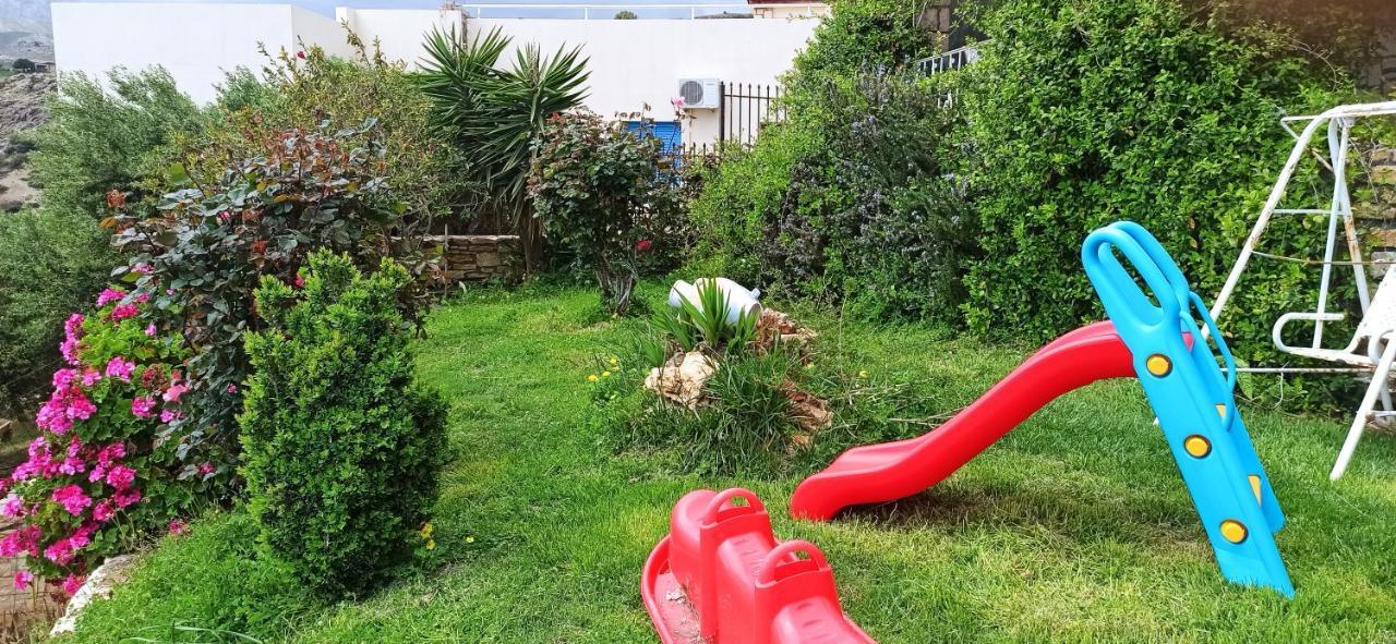 Elouthia Residence With Sea View And Hot Tub Tsoutsouros  Ngoại thất bức ảnh