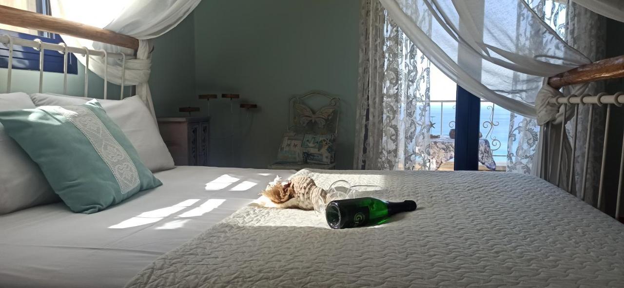 Elouthia Residence With Sea View And Hot Tub Tsoutsouros  Ngoại thất bức ảnh